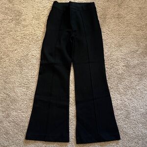 SPANX Women's Black Flared Track Pants